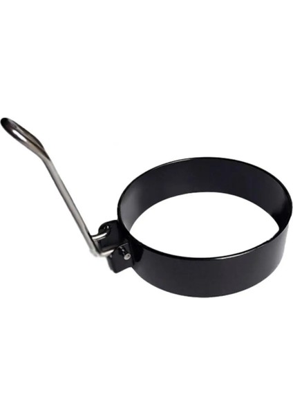 Gösterildiği Gibi Paslanmaz Çelik Yumurta Kızartma Halkaları Kolu Yapışmaz Yumurta Araçları Daire Yuvarlak Kızarmış Poach Kalıp Pişirme Kahvaltı Mutfak Erişimi Için (Yurt Dışından) indirimleri