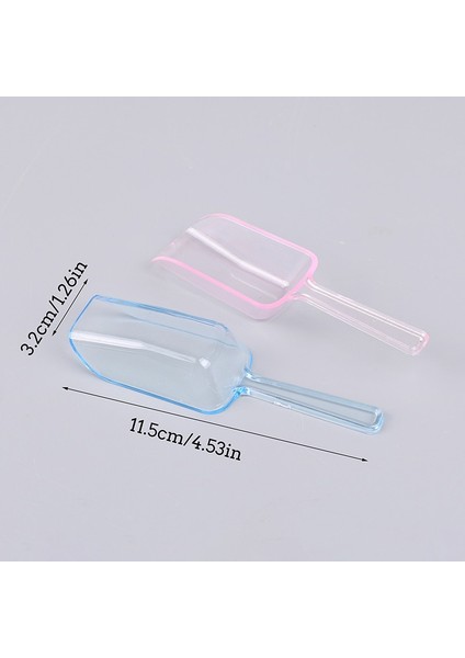Pembe 6 Adet Plastik Şeffaf Buz Kazıyıcı Şeker Gıda Büfesi Şeker Çubuğu Kepçe Kürek Mutfak Alet Sofra Düğün Tatlı Şeker Favor (Yurt Dışından) fırsatları