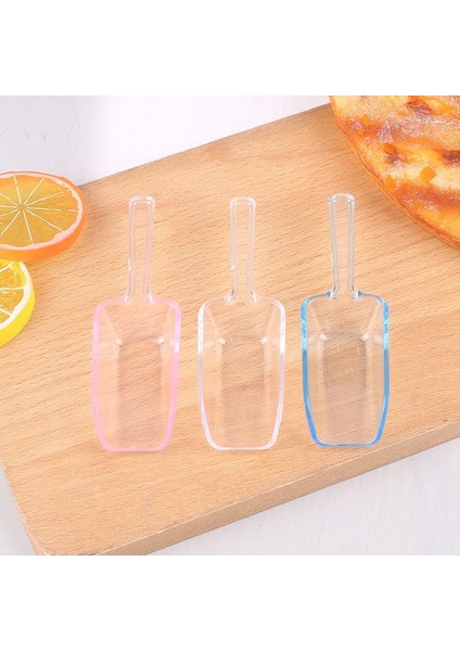 Pembe 6 Adet Plastik Şeffaf Buz Kazıyıcı Şeker Gıda Büfesi Şeker Çubuğu Kepçe Kürek Mutfak Alet Sofra Düğün Tatlı Şeker Favor (Yurt Dışından) indirimleri