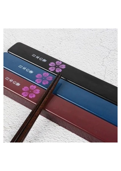 Siyah Japon Yemek Çubukları Kutu Seti ile Doğal Ironwood El Yapımı Değer Hediye Suşi Çin Yemeği Yeniden Kullanılabilir Taşınabilir Seyahat Sofra Takımı (Yurt Dışından) fırsatları