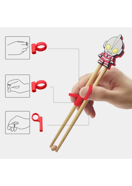 G Pembe Çocuk Yemek Çubukları Parmak Kol Çubukları Ahşap Karikatür Öğrenme Yeniden Kullanılabilir Eğitim Yardımcısı Ev Ürünleri Ayrılabilir Ayarlanabilir (Yurt Dışından) fırsatları