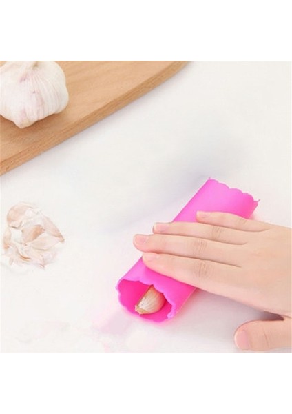 Yeşil Silikon Sarımsak Sallayıcı ve Soyucu Mutfak Sarımsak Rulo Soyma Aracı Ellerinize Zarar Vermez Sarımsak Soyucu Mutfak Gadget'ı (Yurt Dışından)