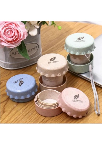 Pembe 130 ml Açık Geri Çekilebilir Seyahat Kahve Fincanı Buğday Samanı Teleskopik Katlanır Çay Fincanı Taşınabilir Etkinlikler Katlanır Su Bardakları (Yurt Dışından)