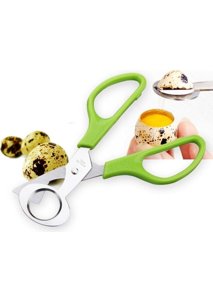 05 Güvercin Bıldırcın Açık Çatlak Küçük Yumurta Kabuğu Makas Kesim Kuş Yumurta Kabuğu Ayırıcı Puro Kesici Açıcı Aracı Clipper Kraker Bıçak Kesme (Yurt Dışından)