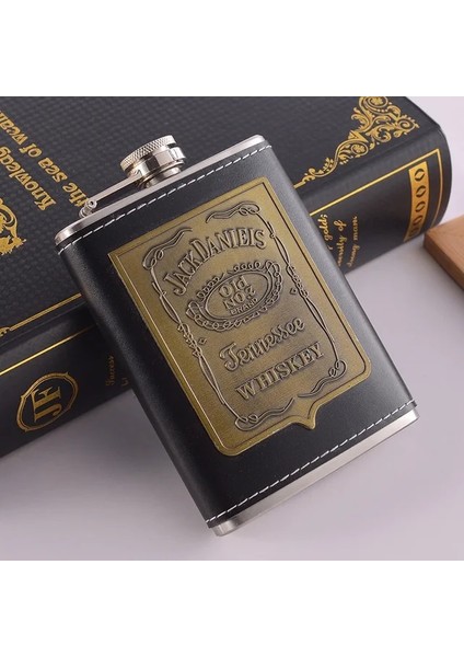 Stil 7 8 Oz Taşınabilir Paslanmaz Çelik Cep Şişesi Viski Flagon Parlak Alkol Huni Cep Şişesi Seti Seyahat Drinkware Şarap Bardağı (Yurt Dışından)