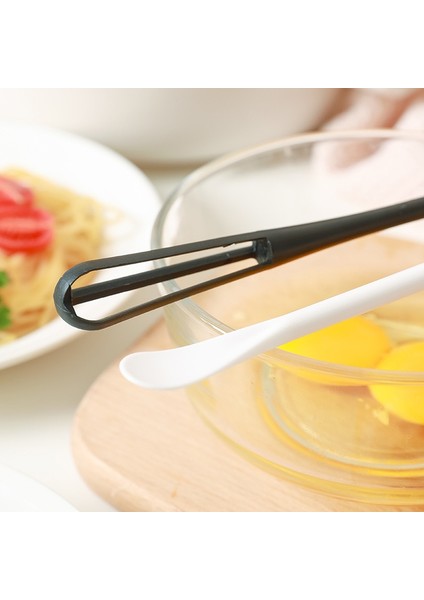 Beyaz Yeni Çok Fonksiyonlu Çevre Dostu Plastik Karıştırma Çubuğu Krem Hamur Yayma Kaşık Manuel Yumurta Mikseri Mutfak Yumurta Çırpma Fırında Aracı (Yurt Dışından) indirimleri