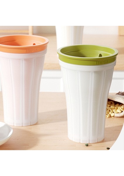 Turuncu Yaz Sıkma Slush ve Shake Yapımcısı Şişe 150 ml Soğuk Içecek Ezilmiş Buz Bardağı Dondurma Araçları (Yurt Dışından)