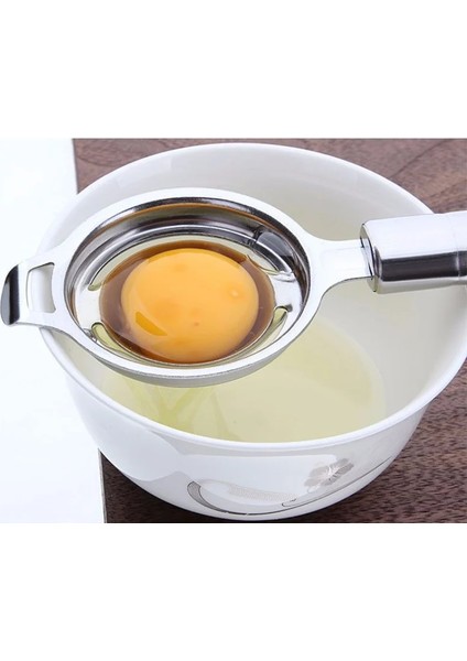 1 Adet Paslanmaz Çelik Beyaz Yumurta Ayırıcı Uzun Saplı Yumurta Sarısı Ayırıcı Mutfak Pişirme Gadget Elek Aracı Mutfak Aksesuarları (Yurt Dışından) indirimleri