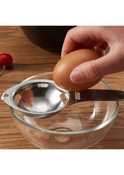304 1 Adet Yumurta Bölücü Paslanmaz Çelik Yumurta Beyaz Ayırıcı Araçları Yumurta Sarısı Filtre Ayırıcı Ev Mutfak Şef Pişirme Gadget Yumurta Araçları Aracı (Yurt Dışından) modelleri