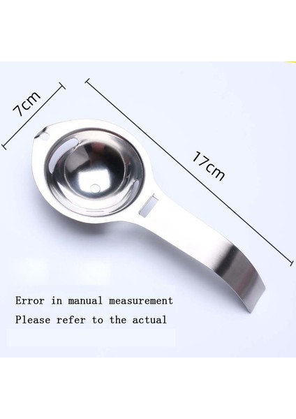304 1 Adet Yumurta Bölücü Paslanmaz Çelik Yumurta Beyaz Ayırıcı Araçları Yumurta Sarısı Filtre Ayırıcı Ev Mutfak Şef Pişirme Gadget Yumurta Araçları Aracı (Yurt Dışından) fırsatları