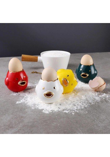 Yeşil Karikatür Yumurta Sarısı Yumurta Beyaz Ayırıcı Pişirme Yardımcısı Aracı Aksesuarları (Yurt Dışından) fırsatları