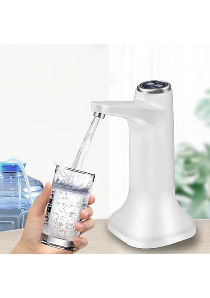 Gri 06 3W Taşınabilir Elektrikli Su Galon Pompası 19 Litre Otomatik Su Sebili Pompası Içme Sebili Püskürtücü Ev Için USB Şarj (Yurt Dışından) fırsatları