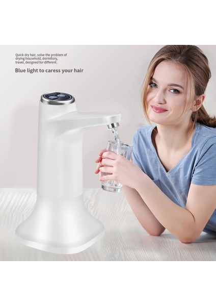 Gri 06 3W Taşınabilir Elektrikli Su Galon Pompası 19 Litre Otomatik Su Sebili Pompası Içme Sebili Püskürtücü Ev Için USB Şarj (Yurt Dışından) indirimleri