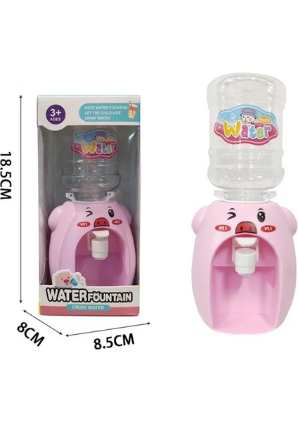 Küçük Pembe Domuz Mini Su Sebili Sevimli Bebek Oyuncak Içme Suyu Soğutucu Gerçekçi Çocuk Karikatür Simülasyon Cihazı Çocuk Ev Dekor Süsleme Için (Yurt Dışından) fiyatları