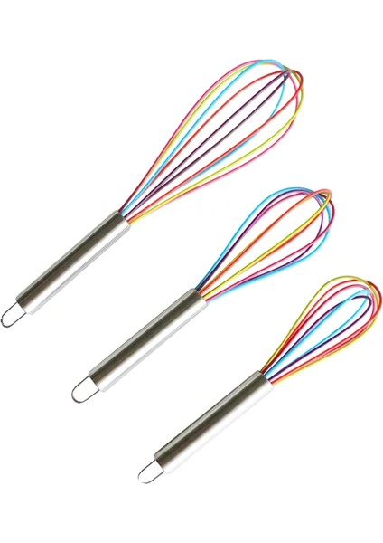 M-Red 1 Adet Içecek Çırpma Mikser Yumurta Çırpıcı Silikon Yumurta Çırpıcılar Mutfak Gereçleri El Yumurta Mikseri Pişirme Köpürtücü Wisk Pişirme Blender (Yurt Dışından) indirimleri