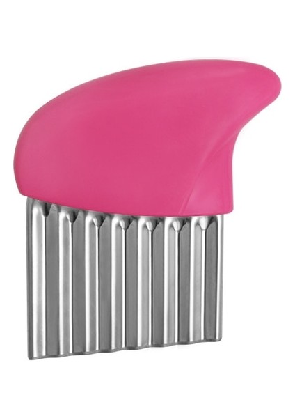 Pembe Patates Dalgalı Kesici Paslanmaz Çelik Patates Cipsi Dilimleme Fransız Kızartma Kesici Bıçak Sebze Kesici Kesme Aletleri Mutfak Alet (Yurt Dışından)