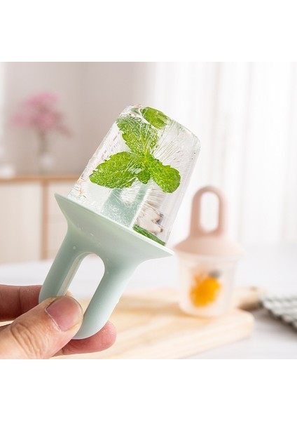 Yeşil Yaratıcı Dıy Buz Popsicle Kalıpları Buz Kalıbı Bebek Maması Dondurma Çubukları Dondurma Topları Lolipop Kalıpları Yeniden Kullanılabilir Mutfak Gereçleri (Yurt Dışından) indirimleri
