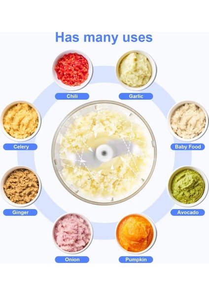 Yeşil 2 Bardak 250 ml Elektrikli Sarımsak Kırıcı Paslanmaz Çelik Kablosuz Baharat ve Baharat Doğrama Makinesi Sebze Salatası Biber Havuç Et (Yurt Dışından) indirimleri