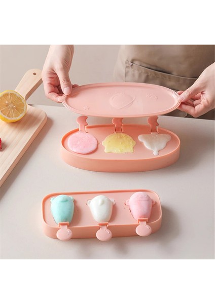 01 Yerden Tasarruf Kapak Taşlama Aracı Parmak Presleme Dondurma Kalıbı Gıda Sınıfı Pürüzsüz Kenar Mutfak Kalıp Mutfak Ekipmanları Yerleşimi (Yurt Dışından)