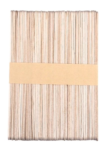 150MM 50 Adet/takım Dondurma Çubukları Doğal Ahşap Pop Dondurma Çubukları 5 Boyutu Uzunluk Ahşap El Sanatları Dondurma Çubukları Popsicl Aksesuarları (Yurt Dışından)