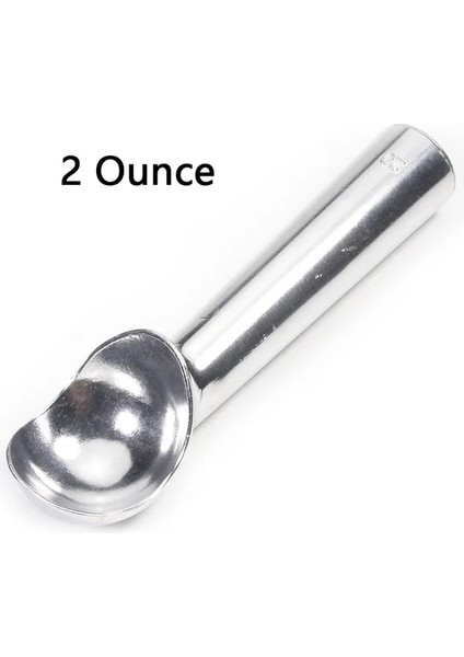 2 Ons Gümüş Yapışmaz Antifriz Dondurma Kaşığı 1,5 ve 2 Ons (Yurt Dışından)