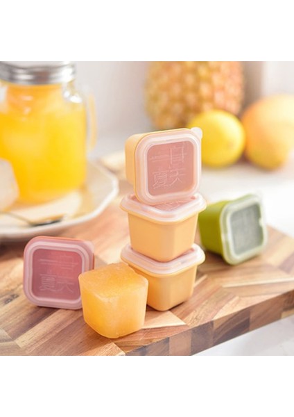 Gn Bağımsız Buz Küpleri Büyük Buz Kalıbı Kalıp Silikon Ev Depolama Yapma Buz Kapaklı Kutu Mutfak Aksesuarları (Yurt Dışından) modelleri