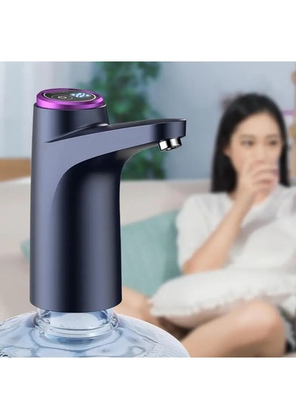 Beyaz Su Şişesi Dağıtıcı Elektrikli Içme Suyu Şişesi Pompası USB Şarj Su Şişesi Anahtarı Evrensel 5 Galon Şişe Çıkarıcı (Yurt Dışından) indirimleri