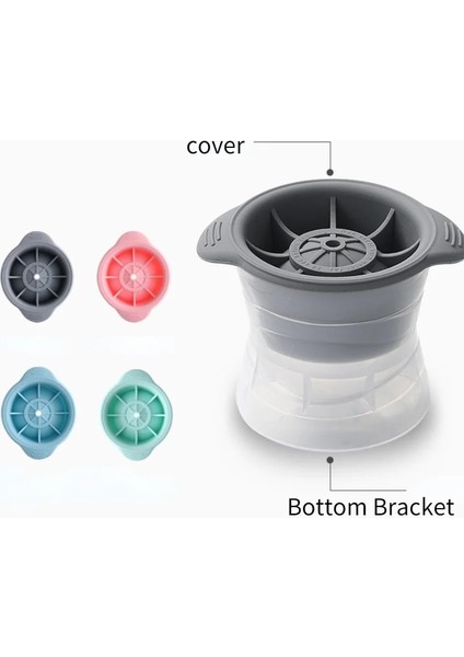 GREEN11CM Viski Silika Jel Yuvarlak Buz Hokeyi Kalıp Büyük ve Küçük Makinesi Buz Kutusu Küresel Buz Küpü Buz Izgara Mutfak Aracı (Yurt Dışından) fırsatları