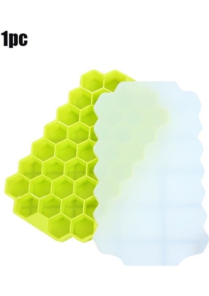 1 Adet-C 37-Kavite Petek Buz Kalıbı Silika Jel Dondurma Kalıp Yeniden Kullanılabilir Çıkarılabilir Kapak Buz Yapım Makinesi Gıda Sınıfı Kalıp Mutfak Aksesuarları (Yurt Dışından)