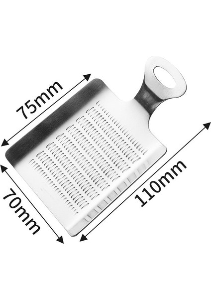 430-DISK Değirmen 1 Adet Zencefil Sarımsak Wasabi Rende Kırıcı Sarımsak Presi Cihazı Kıyıcı Kesici Sarımsak Soyucu Mutfak Gereçleri Paslanmaz Çelik (Yurt Dışından)