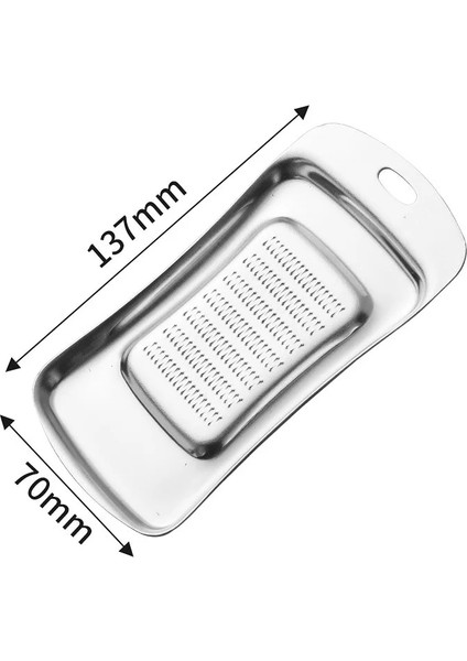 430-DISK Değirmen 1 Adet Zencefil Sarımsak Wasabi Rende Kırıcı Sarımsak Presi Cihazı Kıyıcı Kesici Sarımsak Soyucu Mutfak Gereçleri Paslanmaz Çelik (Yurt Dışından)