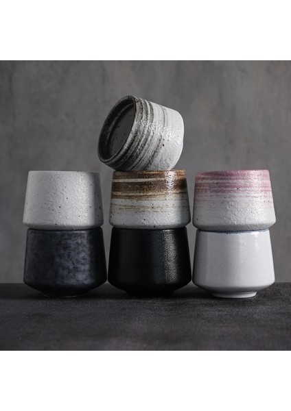 Stil C Tangpın Büyük Kapasiteli Seramik Çay Bardağı Porselen Çay Fincanı Çin Kung Fu Fincan 170 ml (Yurt Dışından) fiyatları