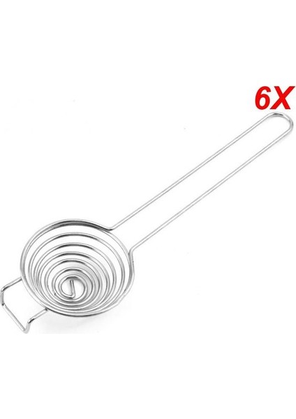 01 6 Adet 2/4/6 Adet Newegg Beyaz Ayırıcı Kancalı Çelik Uzun Saplı Yumurta Sarısı Bölücü Yumurta Araçları Mutfak Aksesuarları (Yurt Dışından)