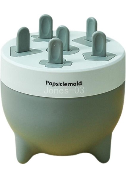 Pembe Q6PE 6 Hücreli Yuvarlak Şekil Dondurma Kalıp Dıy Popsicles Tepsi Kalıp Yeniden Kullanılabilir Ev Dondurma Makinesi (Yurt Dışından)