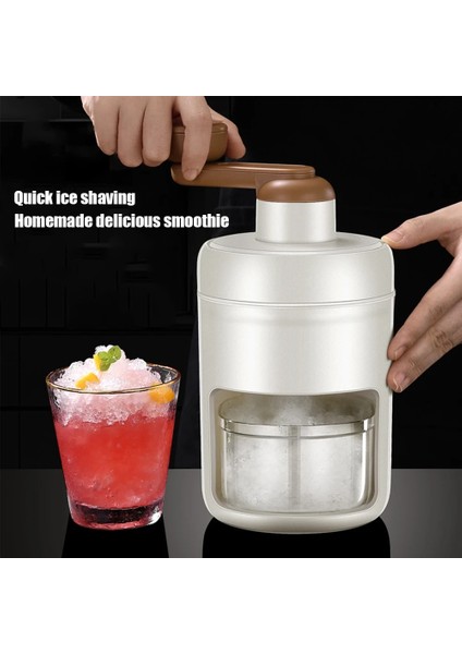 Stil A Parçalama Traşlı Kırma Makinesi Yaratıcı Manuel Buz Parçalama Makinesi Ev El-Kranklama Pratik Dondurma Araçları (Yurt Dışından) fiyatları