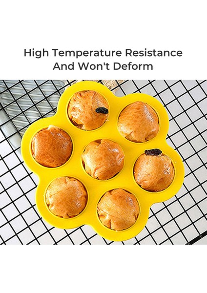 Yeşil 7 Delik Dondurma Kalıp Çocuk Popsicle Kalıp Gıda Takviyesi Kutusu Silikon Buz Kalıbı Buz Lolly Kalıp Meyve Sarsıntı Aksesuarları (Yurt Dışından) fırsatları