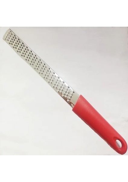 Parmesan, Zencefil, Küçük Hindistan Cevizi, Sarımsak, Çikolata, Meyve Mutfak Aracı, Paslanmaz Çelik Gıda Rende Dilimleme Için Kabuk Kırmızı Yok (Yurt Dışından)
