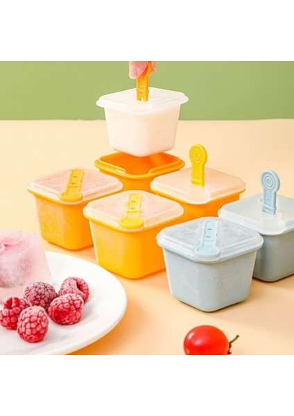 Sarı Mini Buz Küpleri Kalıp Gıda Sınıfı Silikon Buz Kalıbı Dondurma Kalıpları Dondurma Çubuğu Diy Jöle Puding Kalıp Yaz Içecek Makinesi (Yurt Dışından) modelleri