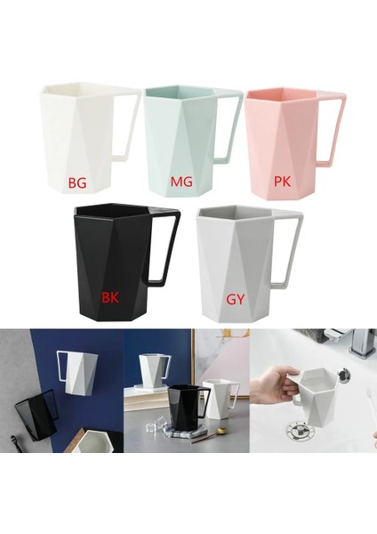 Pk Yeni Su Bardağı Kahve Fincanları 1 Adet Yenilik Fincan Kişilik Süt Suyu Limon Kupa Kahve Çay Yeniden Kullanılabilir Plastik Bardaklar 0110 #30 (Yurt Dışından)