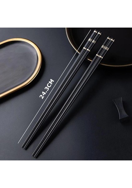5 Pairs Yeşil Yeniden Kullanılabilir Fiberglas Çubuklarını Japon Çin Çubuklarını Bulaşık Makinesinde Yıkanabilir Çubuklarını Hediye Seti (Yurt Dışından) fırsatları