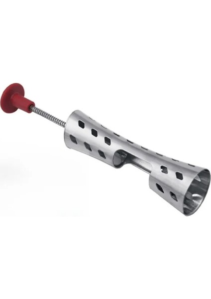 Kırmızı Zeytin Kiraz Pitters Tart Aracı 304 Paslanmaz Çelik Meyve Tohumu Otomatik Geri Tepme Basın Tipi Çok Fonksiyonlu Mutfak Gadge Kaldırmak (Yurt Dışından)