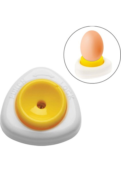 1 Adet Yumurta Delici Pricker Bölücüler Çırpıcı Kilitli Mutfak Sanatları Yarı Otomatik Mutfak Gadget Yumurta Aracı Kraker Pişirme Araçları (Yurt Dışından)
