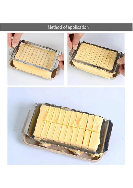 Beyaz Tereyağı Saklama Kutusu Paslanmaz Çelik Teğet Hızlı Kesim Dikdörtgen Taze Tutma Peynir Kutusu Muhafaza Kabı (Yurt Dışından) fiyatları