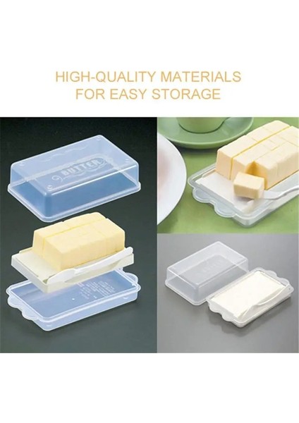 Beyaz Tereyağı Saklama Kutusu Paslanmaz Çelik Teğet Hızlı Kesim Dikdörtgen Taze Tutma Peynir Kutusu Muhafaza Kabı (Yurt Dışından) modelleri