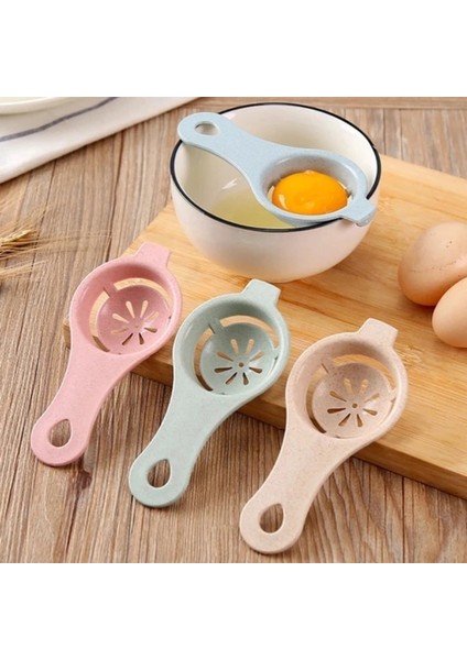 Bej Kök Yumurta Ayırıcı Beyaz ve Sarısı Filtre Mutfak Pişirme Ayırıcı Aracı (Yurt Dışından) indirimleri