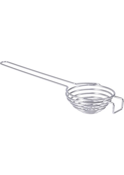 Gümüş Yeni PORTABLE1PC Spiral Paslanmaz Çelik Yumurta Beyaz Ayırıcı Yumurta Sarısı Sökücü Bölücü Uzun Saplı Mutfak Aracı (Yurt Dışından)