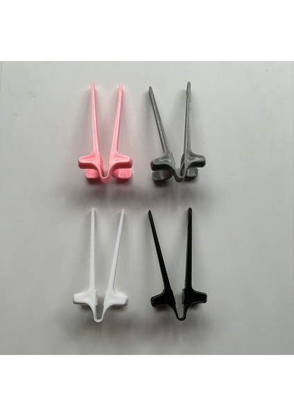 4 Adet-Set 4 Adet Parmak Çubuklarını Oyun Oyuncu Aperatif Çubuk Tutucu Plastik Oyun Parmak Setleri Oyun Denetleyicisi Eğitim Öğrenme Çubuklarını (Yurt Dışından)