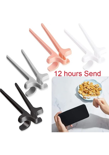 4 Adet-Set 4 Adet Parmak Çubuklarını Oyun Oyuncu Aperatif Çubuk Tutucu Plastik Oyun Parmak Setleri Oyun Denetleyicisi Eğitim Öğrenme Çubuklarını (Yurt Dışından)