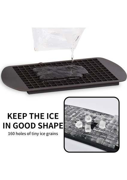 Yeşil 160 Izgara Mini Kare Silikon Buz Kalıbı Katlanabilir Buz Kalıp Buz Kek Buz Yapıcı Silikon Kalıp Buz Izgara Tepsisi Mutfak Aksesuarları (Yurt Dışından) fırsatları