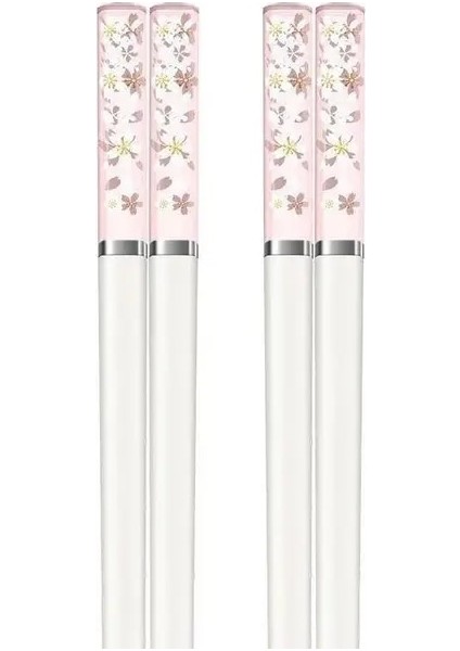 A-2pair 2022 Amber Kiraz Çiçekleri Alaşım Yemek Çubukları Kaymaz Yüksek Sıcaklığa Dayanıklı Suşi Gıda Japon Yemek Çubukları Mutfak Kaynağı (Yurt Dışından) fiyatları